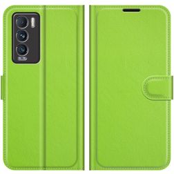 Mobigear Classic Realme GT Master Edition Funda tipo libro Cartera - Verde
