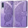 Mobigear Butterfly Samsung Galaxy A50 Funda tipo libro Cartera - Morado