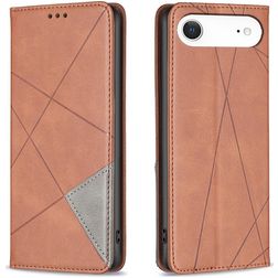 Mobigear Rhombus Slim iPhone Air Plånboksfodral - Brun