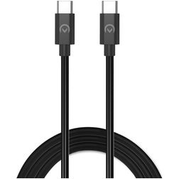 Mobilize USB-C til USB-C Kabel 1 m - Sort