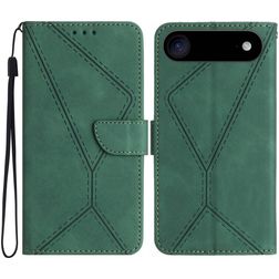 Mobigear Stitch iPhone Air Etui z klapką typu portfel - Zielony