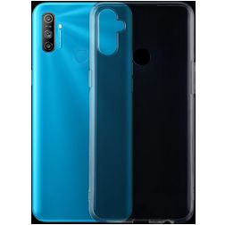 Mobigear Ultra Thin Clear Realme C3 Flexible TPU Extra Thin Back cover - Clear