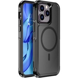Mobigear Traveller iPhone 14 Pro Max MagSafe Hardcase Back cover Antiurto - Nero