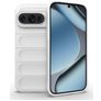 Mobigear Bumpy Google Pixel 10 Pro Flexibel TPU Skal - Vit