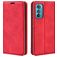 Mobigear Retro Slim Motorola Edge 30 Wallet case - Red