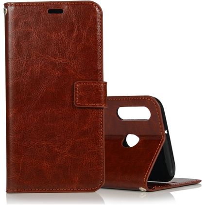 Mobigear Wallet Samsung Galaxy A40 Funda tipo libro Cartera - Marrón