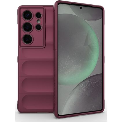 Mobigear Bumpy Samsung Galaxy S25 Ultra TPU flexible Carcasa - Rojo