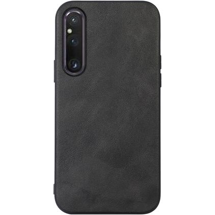Mobigear Excellent Sony Xperia 1 V Kova Suojakuori - Musta