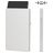 Valenta Cardprotector Aluminium Card Holder - 5 Cards - MagSafe Compatible - Silver