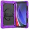 Mobigear SureGrip Xtreme Samsung Galaxy Tab A11 Plus Plastica rigida / Silicone Back cover + Tracolla + Supporto - Viola