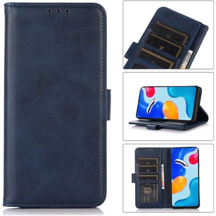 Mobigear Wallet OnePlus Nord CE 2 Lite 5G Funda tipo libro Cartera - Azul