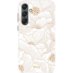 MIO Samsung Galaxy S24 Plus MagSafe Hard Case Back cover - White Roses