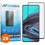 Mobigear Premium OPPO Reno Z Vidro temperado Película de ecrã - Compatível com capas - Preto (Pack de 2)