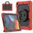 Mobigear RingGuard iPad 9 (2021) Case Plastic / Silicone Back cover + Stand - Black / Red