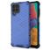 Mobigear Honeycomb Samsung Galaxy M33 Plástico rígido Capa traseira Antichoque - Azul