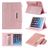 Mobigear Luxury iPad 9 (2021) Capa livro + Suporte para caneta stylus - Rosa