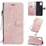 Mobigear Butterfly Samsung Galaxy A71 Etui z klapką typu portfel - Różowe złoto