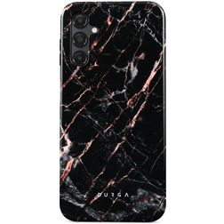 Burga Tough Samsung Galaxy A25 Kova Suojakuori Iskunkestävä - Rose Gold Marble