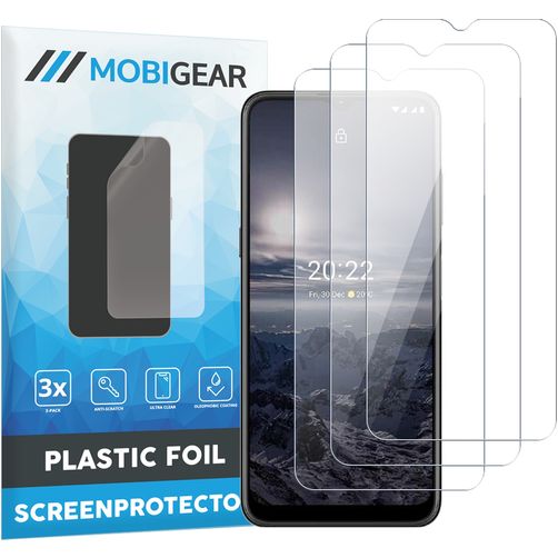 Mobigear Nokia G21 Protezione schermo in pellicola - Compatibile con le cover (confezione da 3)