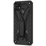 Mobigear Armor Stand Realme C21Y Hårdt Bagsidecover Stødsikkert med Stander - Sort