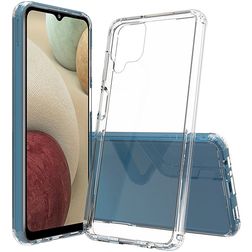 Mobigear Crystal Transparentní Samsung Galaxy A12 Tvrdý plast Zadní kryt - Průhledná