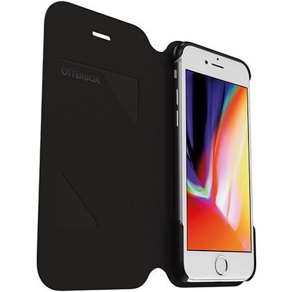 OtterBox Strada Via iPhone 8 Funda tipo libro - Negro