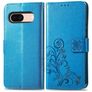 Mobigear Clover Google Pixel 8a Funda tipo libro Cartera - Azul