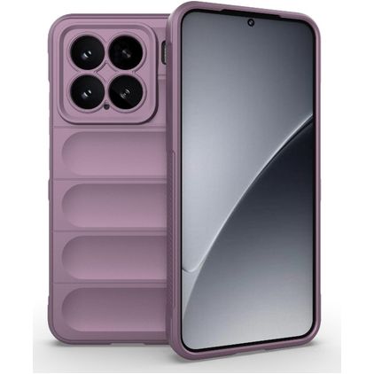 Mobigear Bumpy Xiaomi 15 TPU flexible Carcasa - Morado