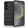 Mobigear Bumpy Samsung Galaxy S25 Flexibel TPU Skal - Svart
