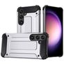 Mobigear Outdoor Samsung Galaxy S24 Plus Hard Case Back cover Shockproof - Silver