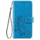 Mobigear Clover Samsung Galaxy A21s Capa livro Carteira - Azul