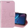 Mobigear Roses iPhone XR Lompakkokotelo + Setelitasku - Ruusukulta
