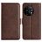 Mobigear Slim Magnet OnePlus 11 Funda tipo libro Cartera - Marrón