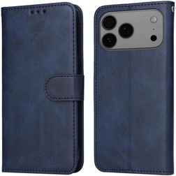 Mobigear Wallet iPhone 18 Pro Max Funda tipo libro Cartera - Azul