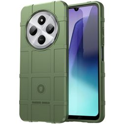 Mobigear Rugged Shield Xiaomi Redmi 14C TPU flexível Capa traseira Antichoque - Verde
