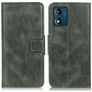 Mobigear Classy Motorola Moto E13 Lompakkokotelo + Setelitasku - Vihreä