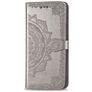 Mobigear Mandala HONOR 9X Lite Capa livro Carteira - Cinzento
