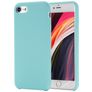 Mobigear Rubber Touch iPhone 7 Silicona Carcasa - Turquesa
