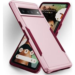 Mobigear Heavy Armor Google Pixel 7 Pro Funda Plástico rígido Carcasa Antigolpes - Rosa
