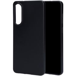 Mobiparts Classic Samsung Galaxy S25 Edge TPU flexível Capa traseira - Preto