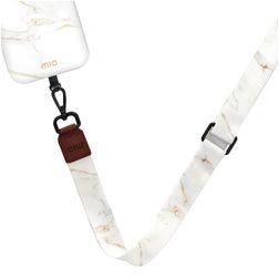MIO Lanyard Cordão para telemóvel universal ajustável - White Marble