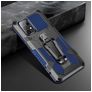 Mobigear Armor Stand Samsung Galaxy A52 Plástico rígido Capa traseira Antichoque com suporte - Preto / Azul