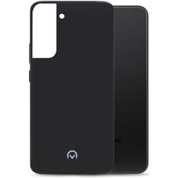 Mobilize Rubber Gelly Samsung Galaxy S22 Plus Fleksibel TPU Bagsidecover - Matt Black