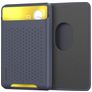 Mobigear Pocket Silikoni Korttikotelo - 2 korttia - MagSafe-yhteensopiva - Sininen