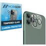 Mobigear iPhone 11 Pro Vidro temperado Película da câmara - Compatível com capas