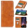 Mobigear Classy POCO X3 GT Pungetui med Seddelrum - Cognac