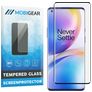 Mobigear Curved OnePlus 8 Pro Vetro Protezione schermo - Compatibile con le cover - Nero