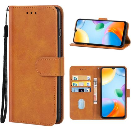 Mobigear Wallet POCO C40 Wallet case - Brown
