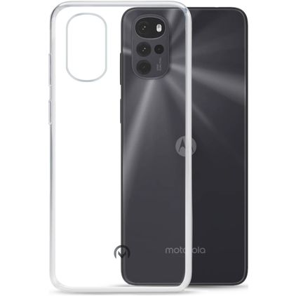 Mobilize Gelly Gennemsigtig Motorola Moto G22 Fleksibel TPU Bagsidecover - Gennemsigtig