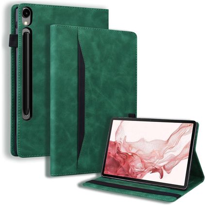Mobigear Folio Samsung Galaxy Tab S11 Ultra Wallet case - Green